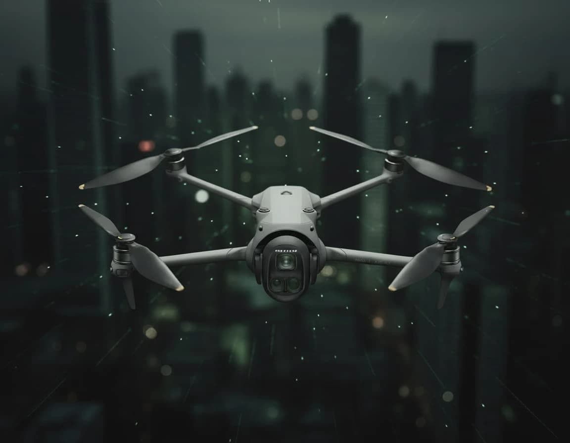 Aerial drone perspective